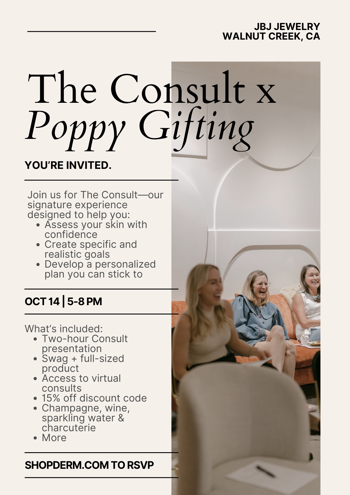 The Consult x Poppy Gifting at JBJ Jewelry in Walnut Creek